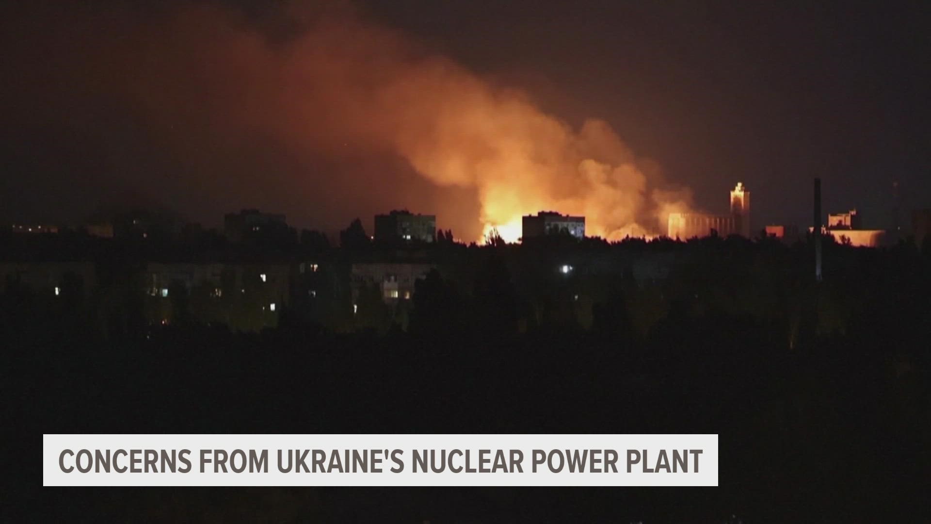 Repeated shelling between Russia and Ukraine caused damage to Europe's largest nuclear powerplant.