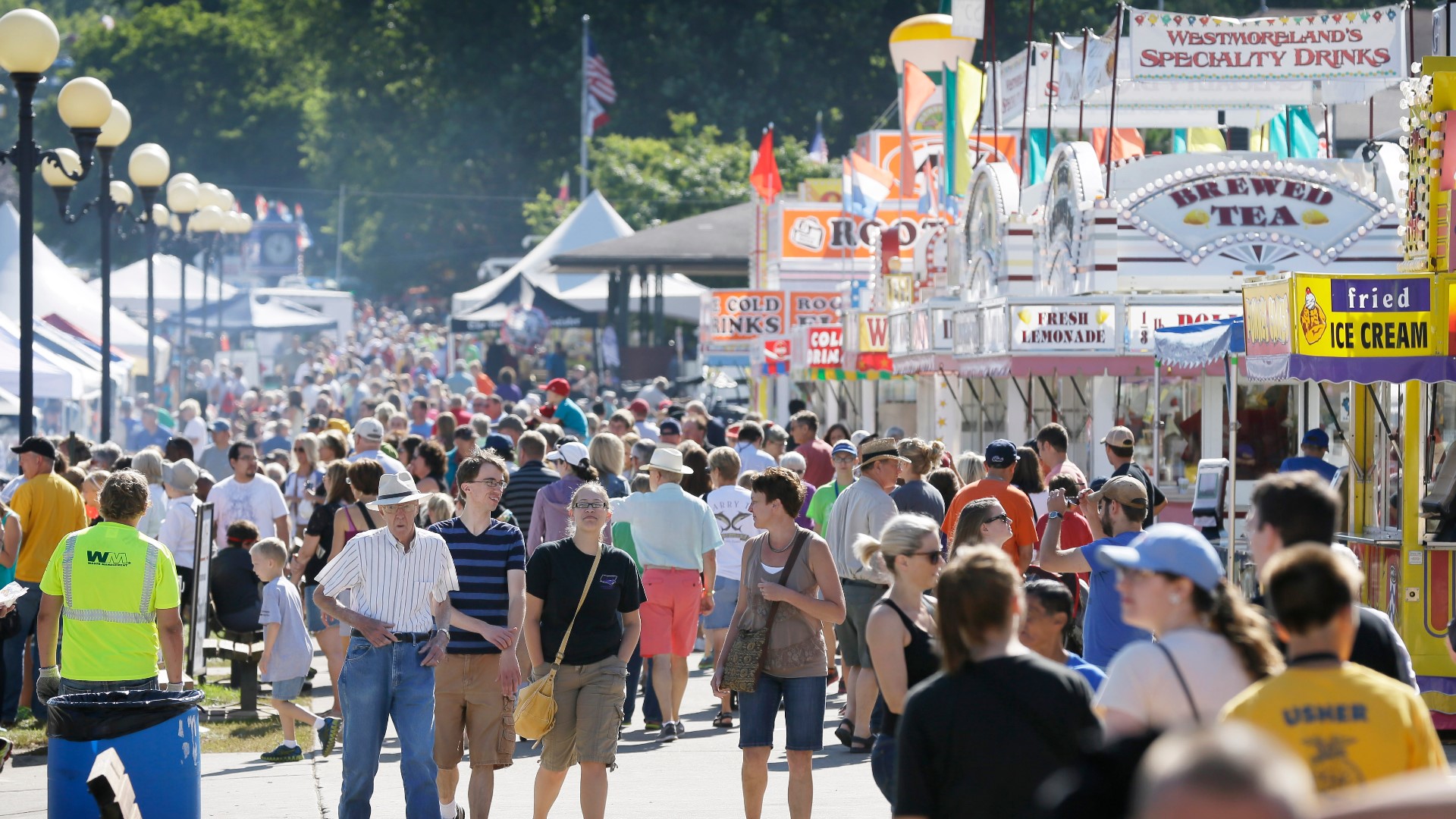 Believe it or not, the high temperature has only reach 100° or above during one Iowa State Fair in recorded history.