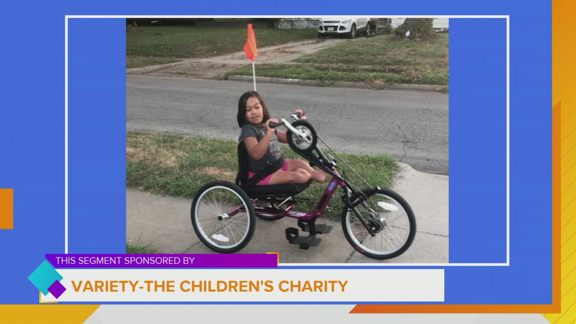 Ann Nyberg joins us to talk about the "Handcycle" that Variety the Children's Charity provided to her daughter, Isabella, that gave her the ability to ride a bike!