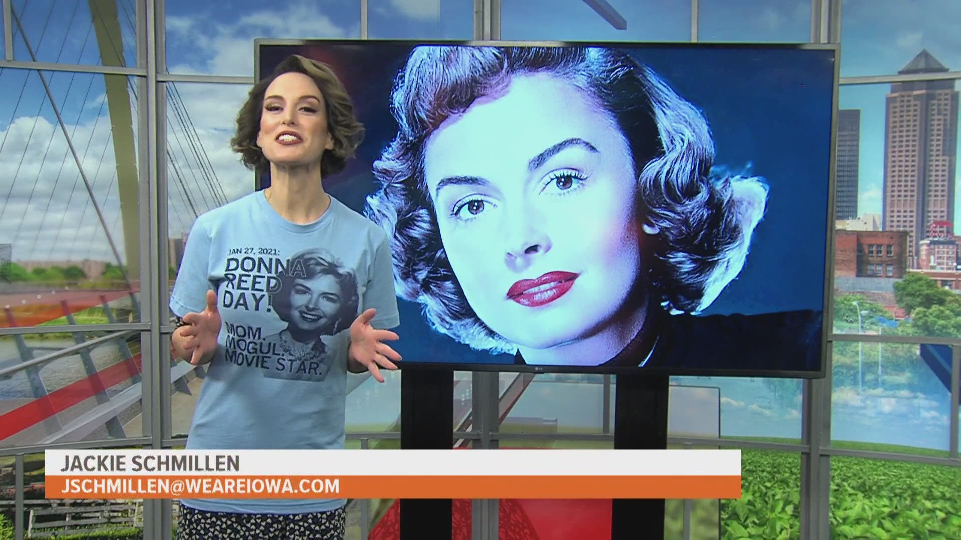 Today marks a special day as Donna Reed, an Iowan icon would be turning 100 years old.