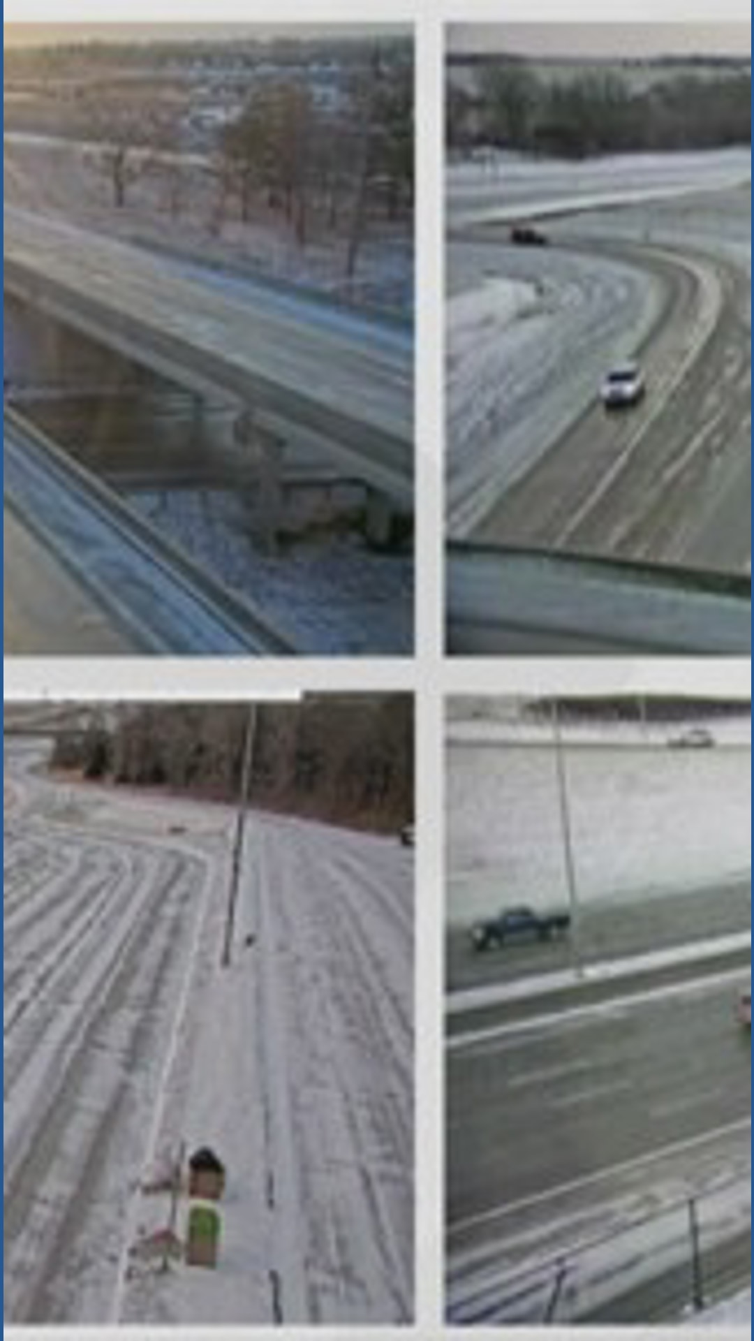 Drivers continue to take it slow on slick roads, wind still major ...