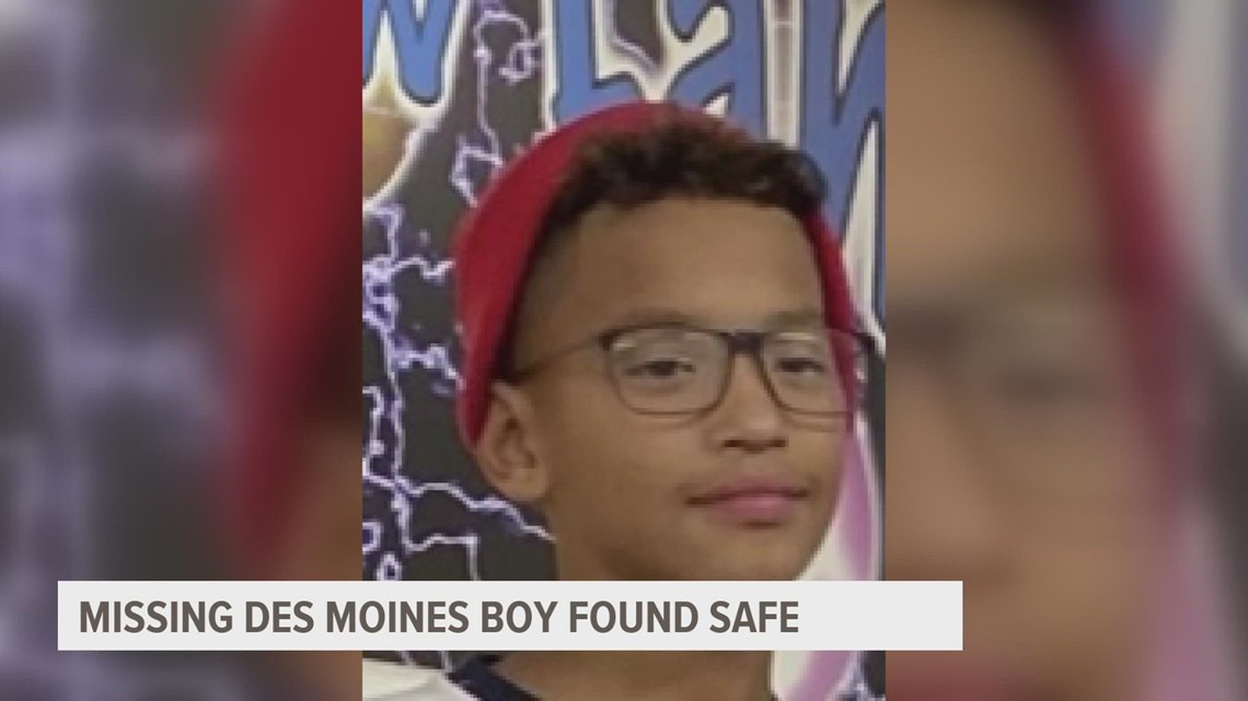 Police say missing 11-year-old Des Moines boy has been found safe ...