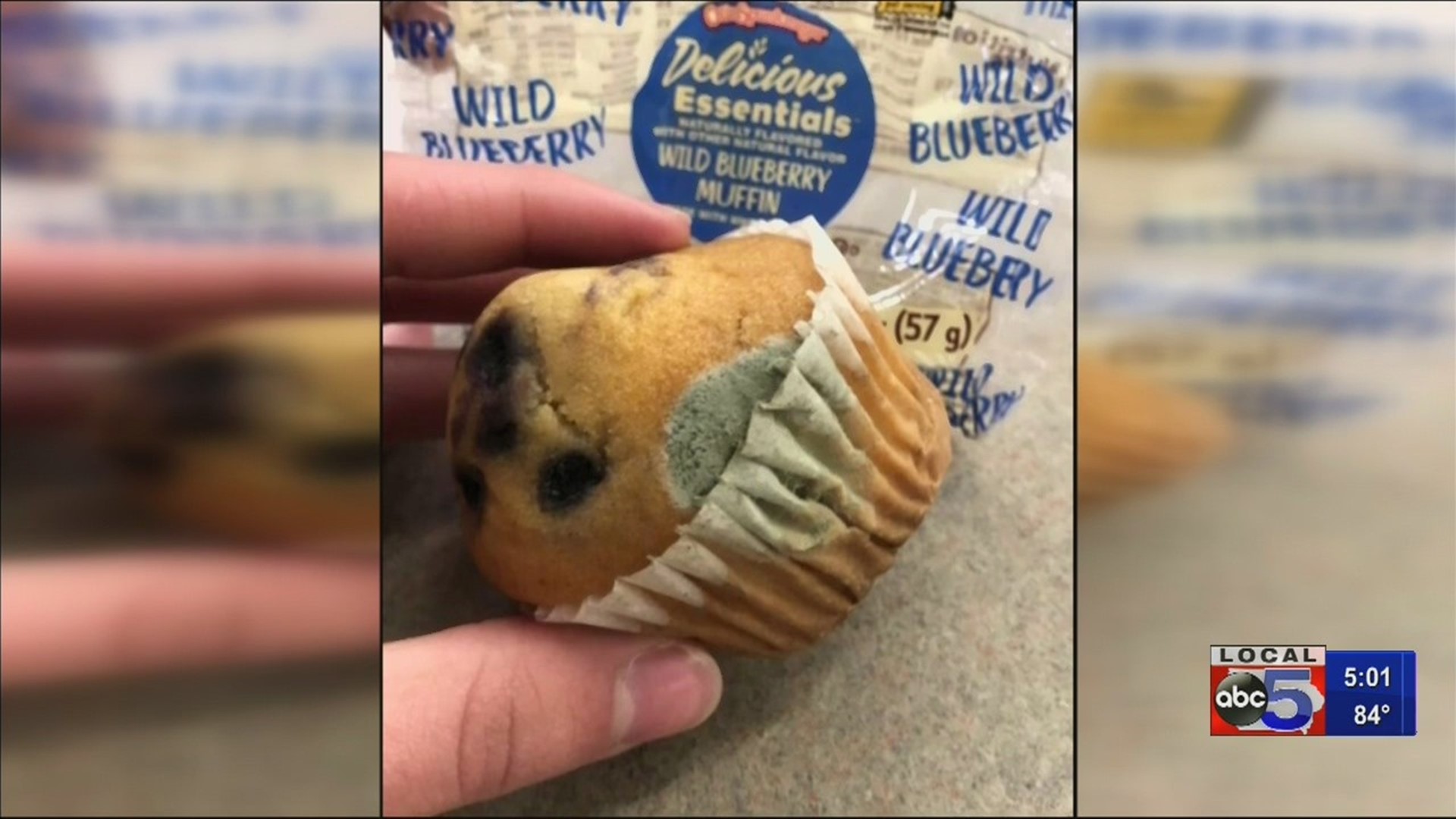 Ames High School serves student moldy muffin