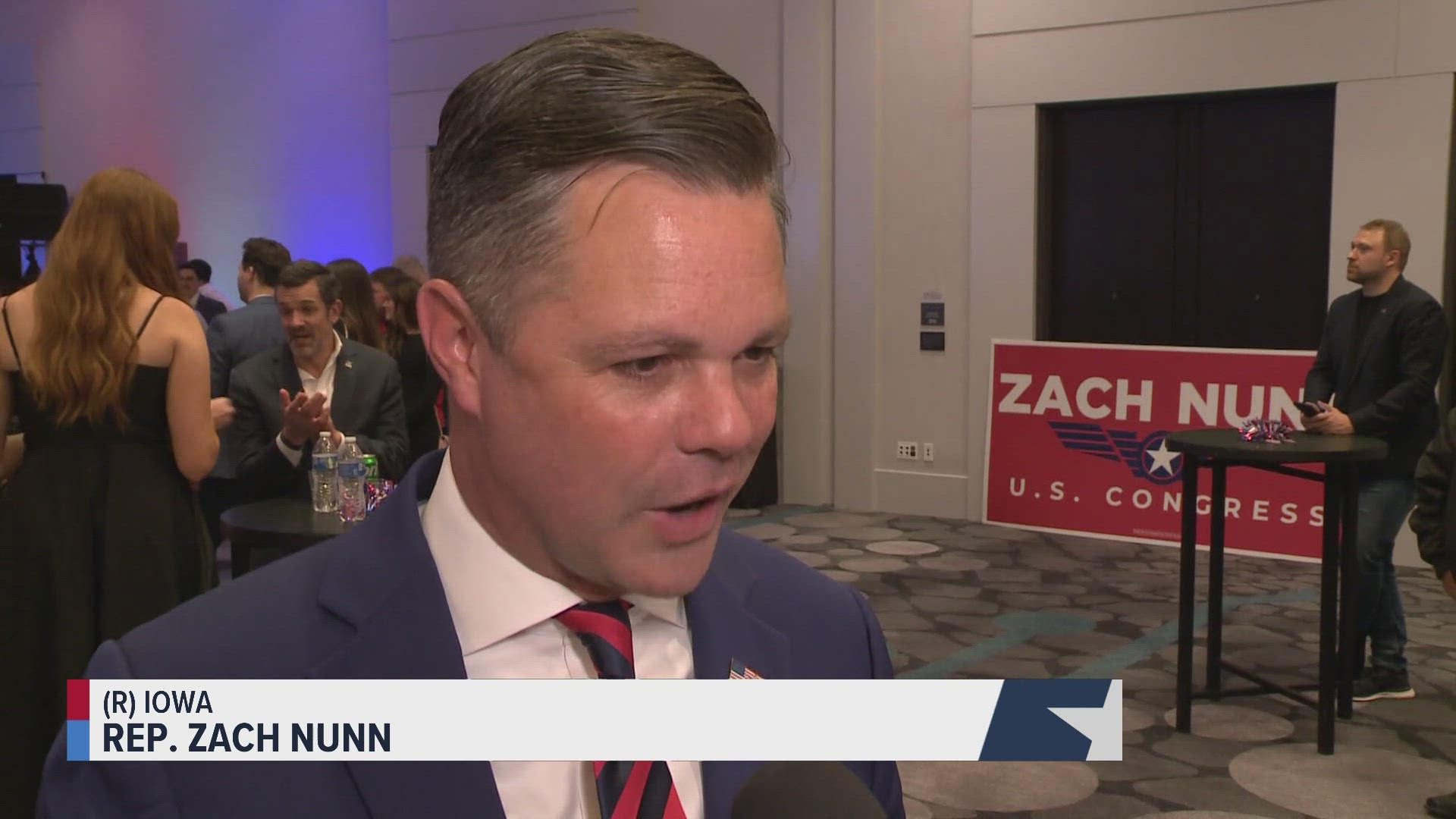 Nunn will hold onto his seat in Congress after Lanon Baccam hoped to return Democratic leadership to the role after Cindy Axne’s loss in 2022.