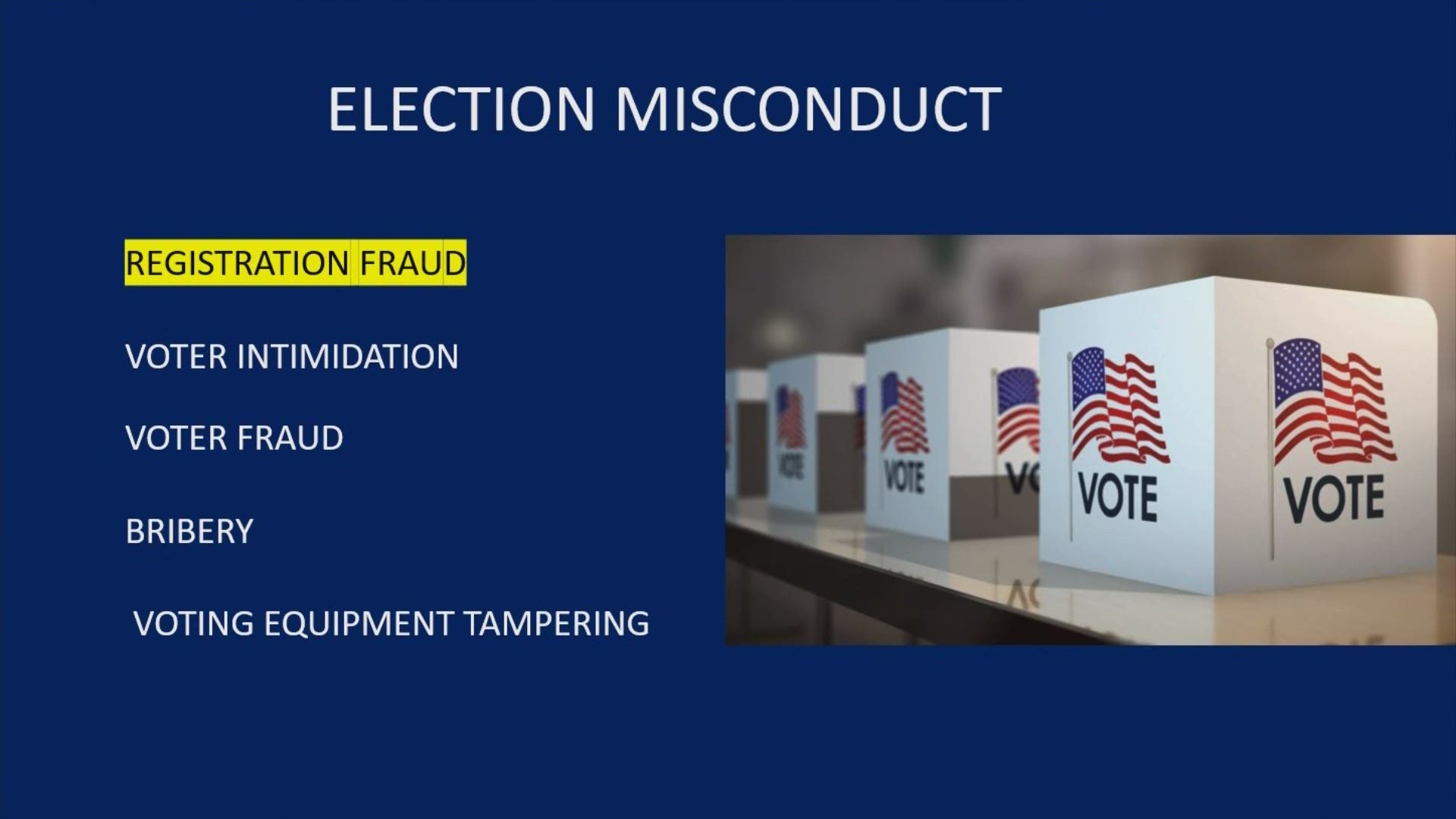 With 'voter fraud' on everyone's minds, here's how to avoid doing just that.