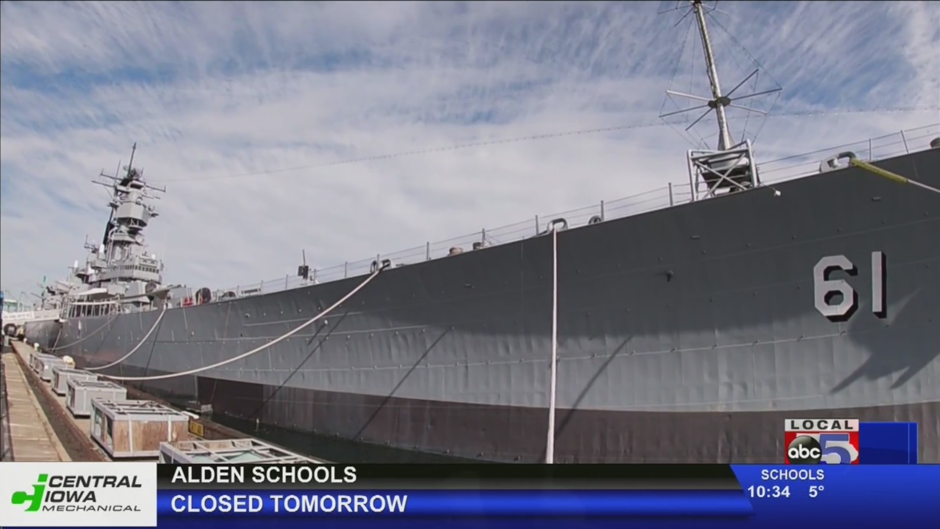 Bringing History Home: An Iowa veteran's journey to the USS Iowa