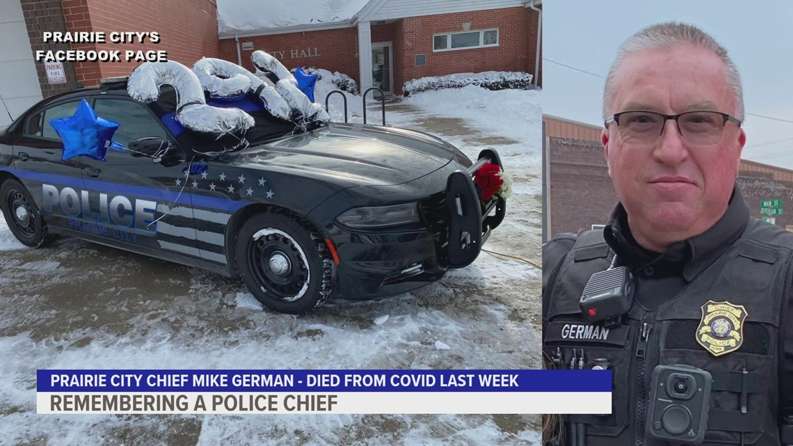 Prairie City leaders invite community to pay respects to former police chief who died of COVID