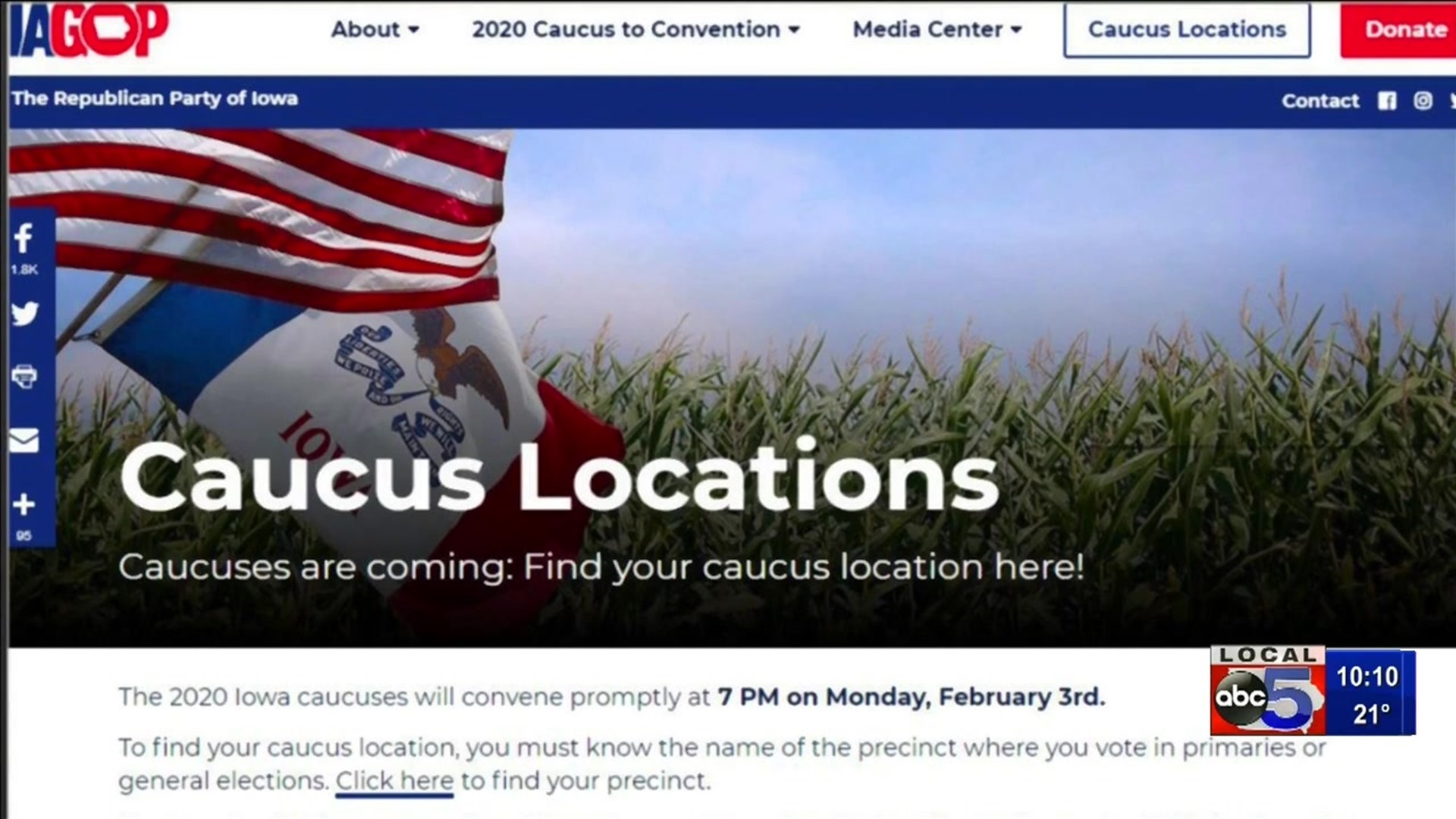 Caucus Curriculum: Finding your caucus location