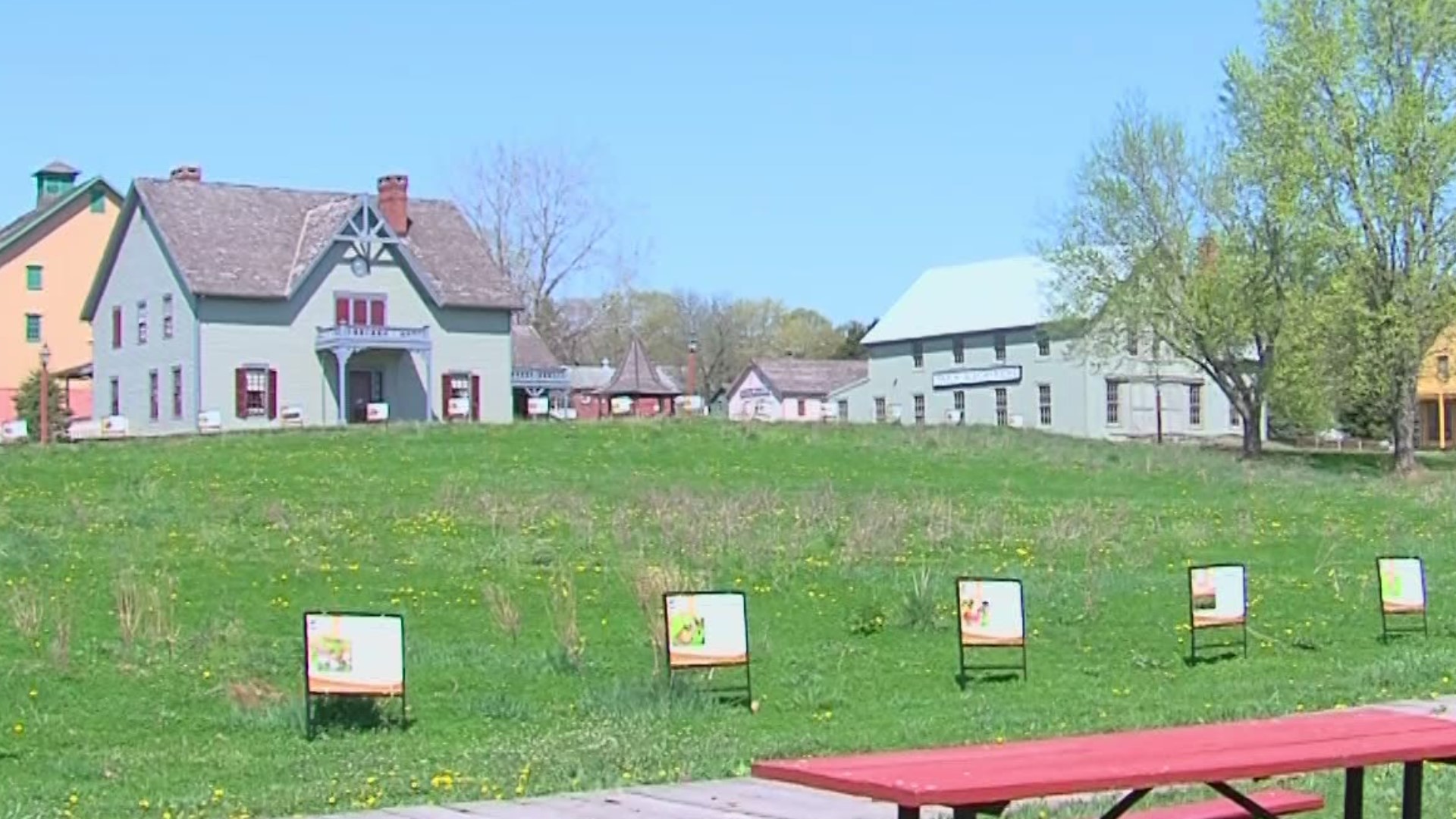 The historic spot is set to open back up on May 1 with COVID-19 restrictions in place, including faces masks when inside buildings or on a tractor cart.