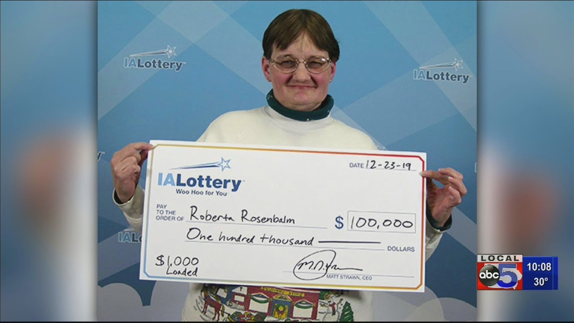 Ankeny woman wins $100,000