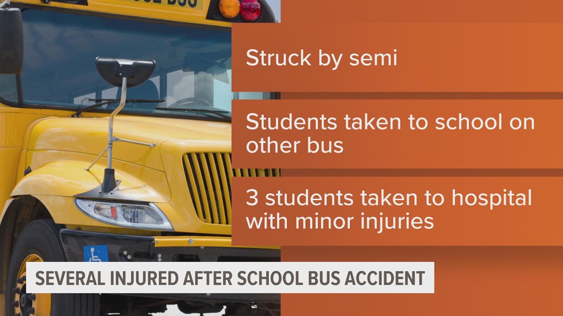 3-injured-after-semi-truck-collided-with-school-bus-thursday-morning