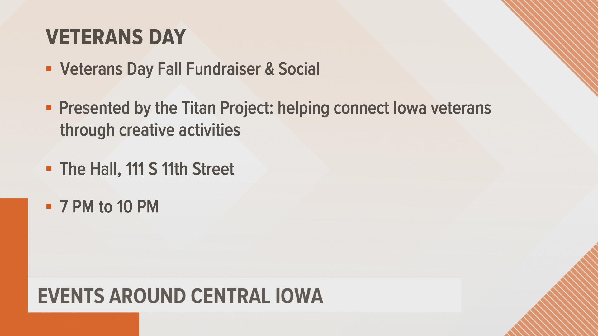 Jackie Schmillen talks Veterans day events around Central Iowa.