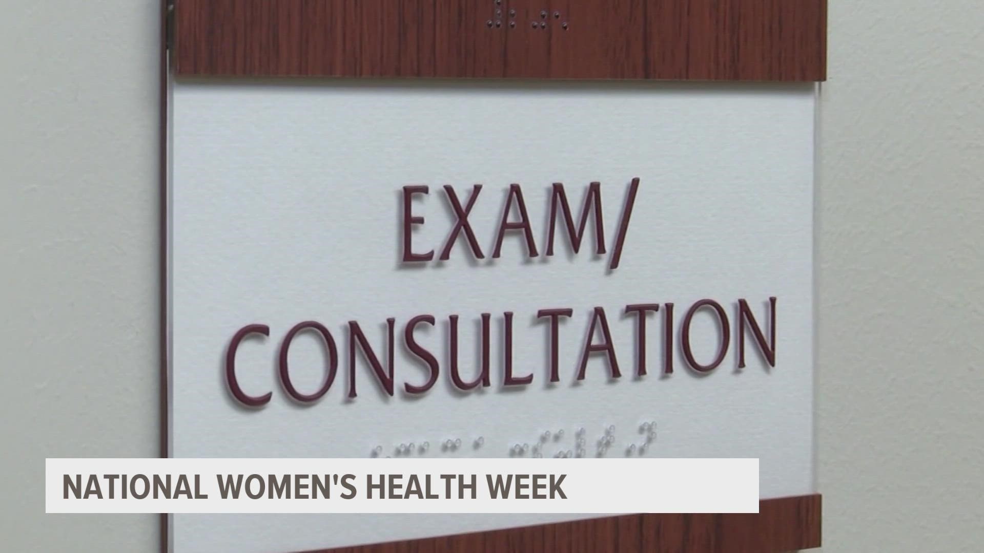 A local group is asking women to pay more attention to their health this week for National Women's Health Week and holding classes to help them better their lives.