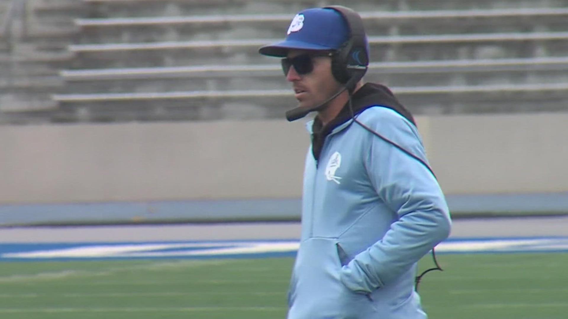 Todd Stepsis is fresh off his second-straight season as PFL Coach of the Year while leading the Drake Bulldogs.