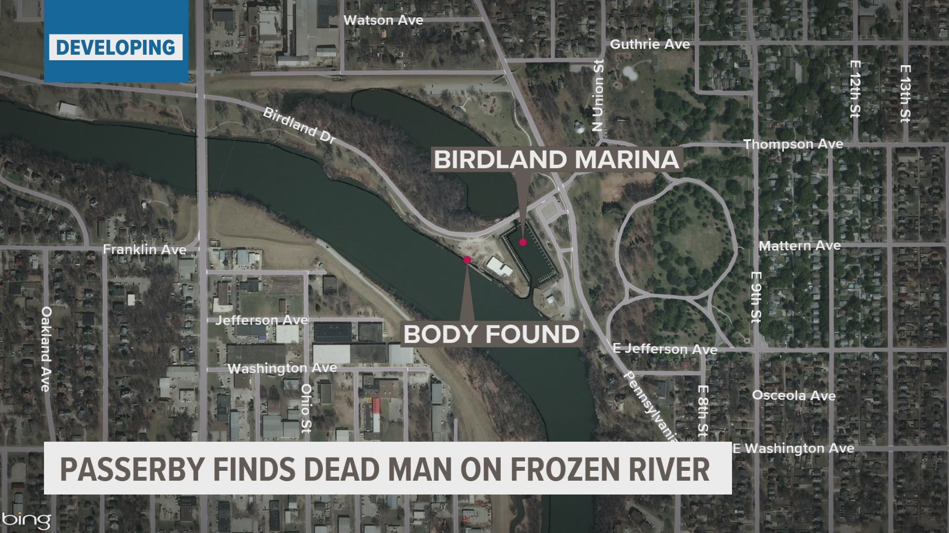 Des Moines Police responded to the call of a body found at Birdland Marina shortly before 6:30 am.