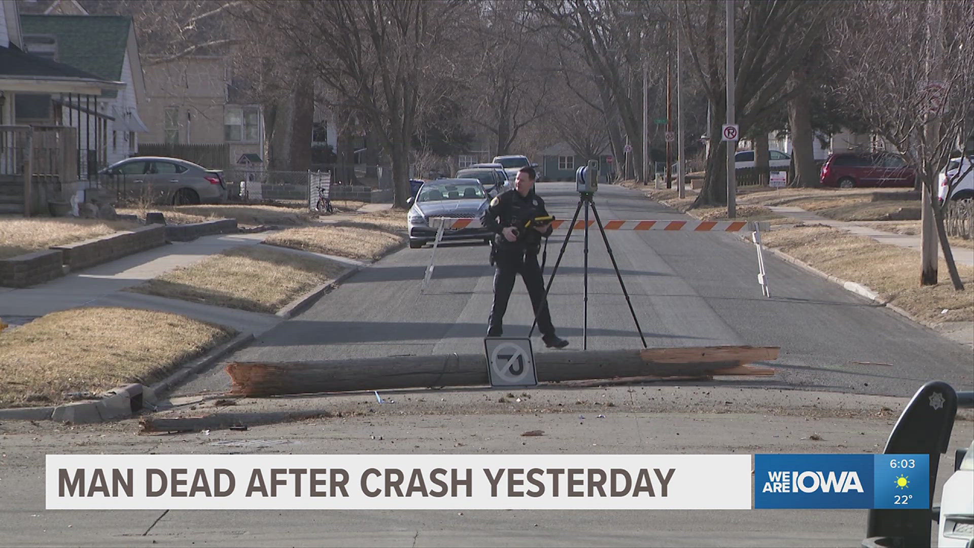 Police identify driver killed after hitting utility pole in Des Moines ...