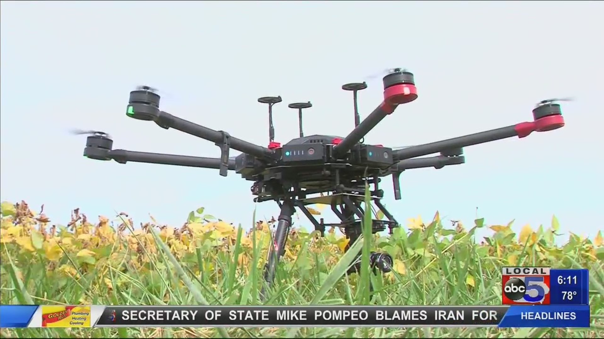 ISU using drones to help farmers