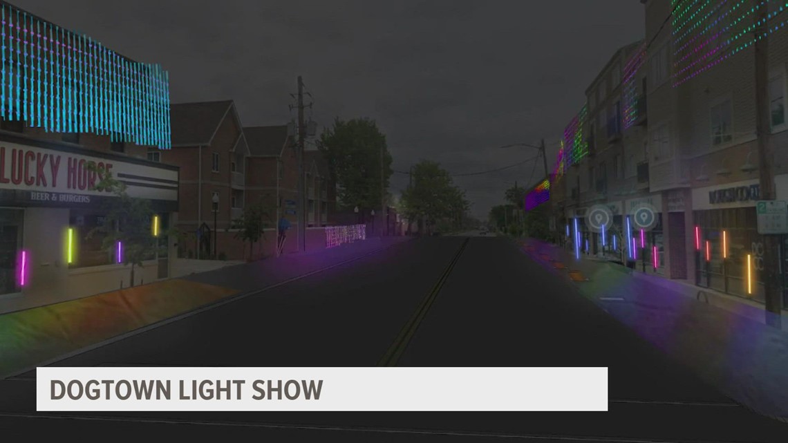 Light show to help attract customers to Dogtown neighborhood - Vimarsana News