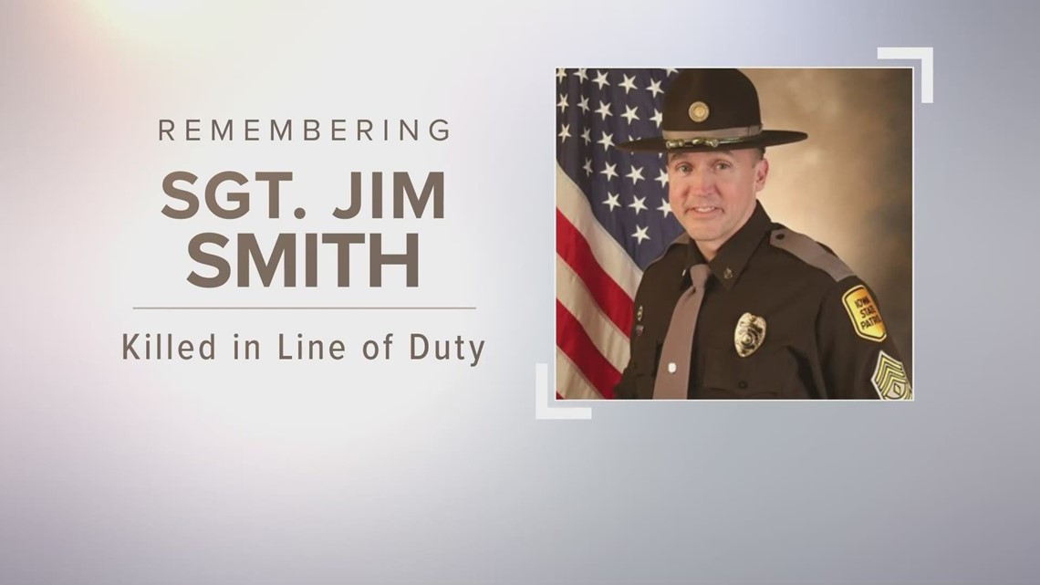 Public funeral scheduled for Iowa State Patrol Sgt. Jim Smith - Vimarsana News