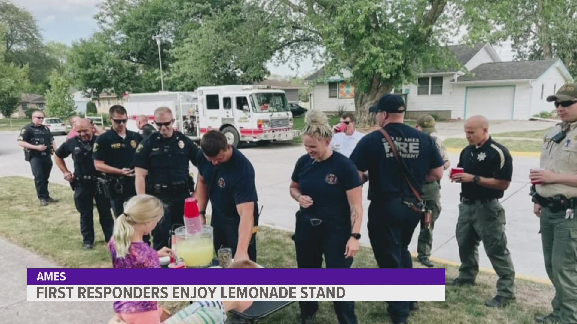 A little girl named Katelyn and her brother Elias decided to sell lemonade, and everything was going fine until a girl stole their tip jar.