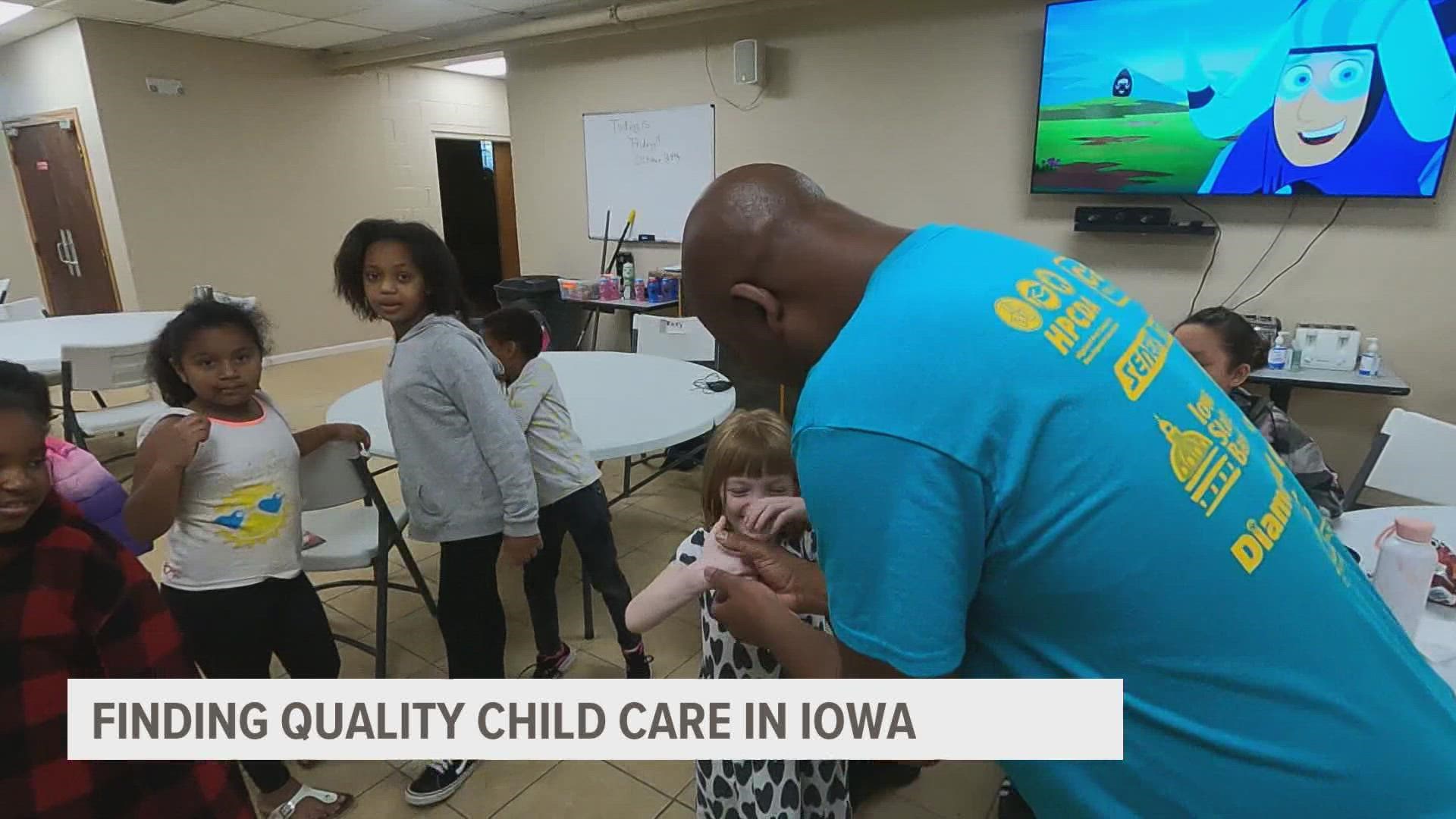 Iowa parents are in need of childcare. Grants given by D-H-S, and the Childcare Challenge Award are helping birth new facilities across the state of Iowa.
