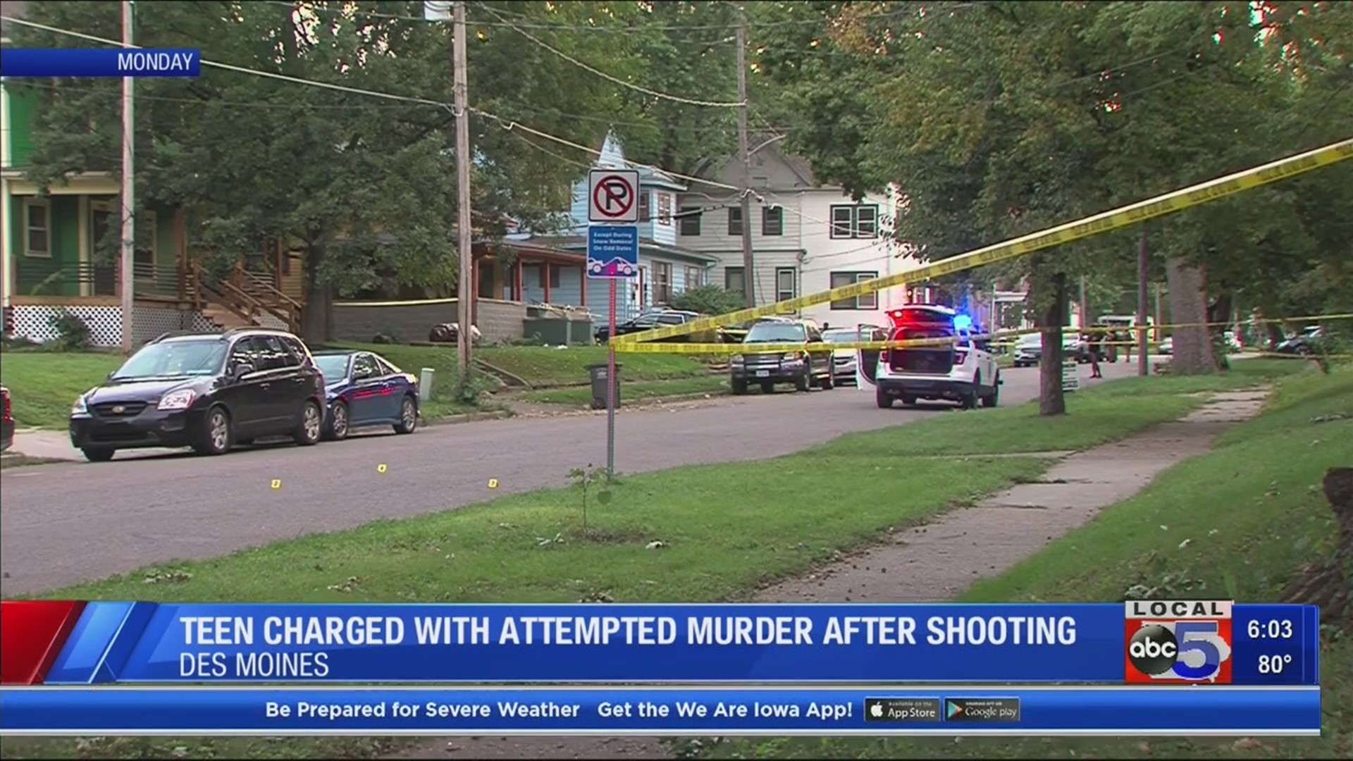 15-year-old charged with attempted murder in Monday night shooting