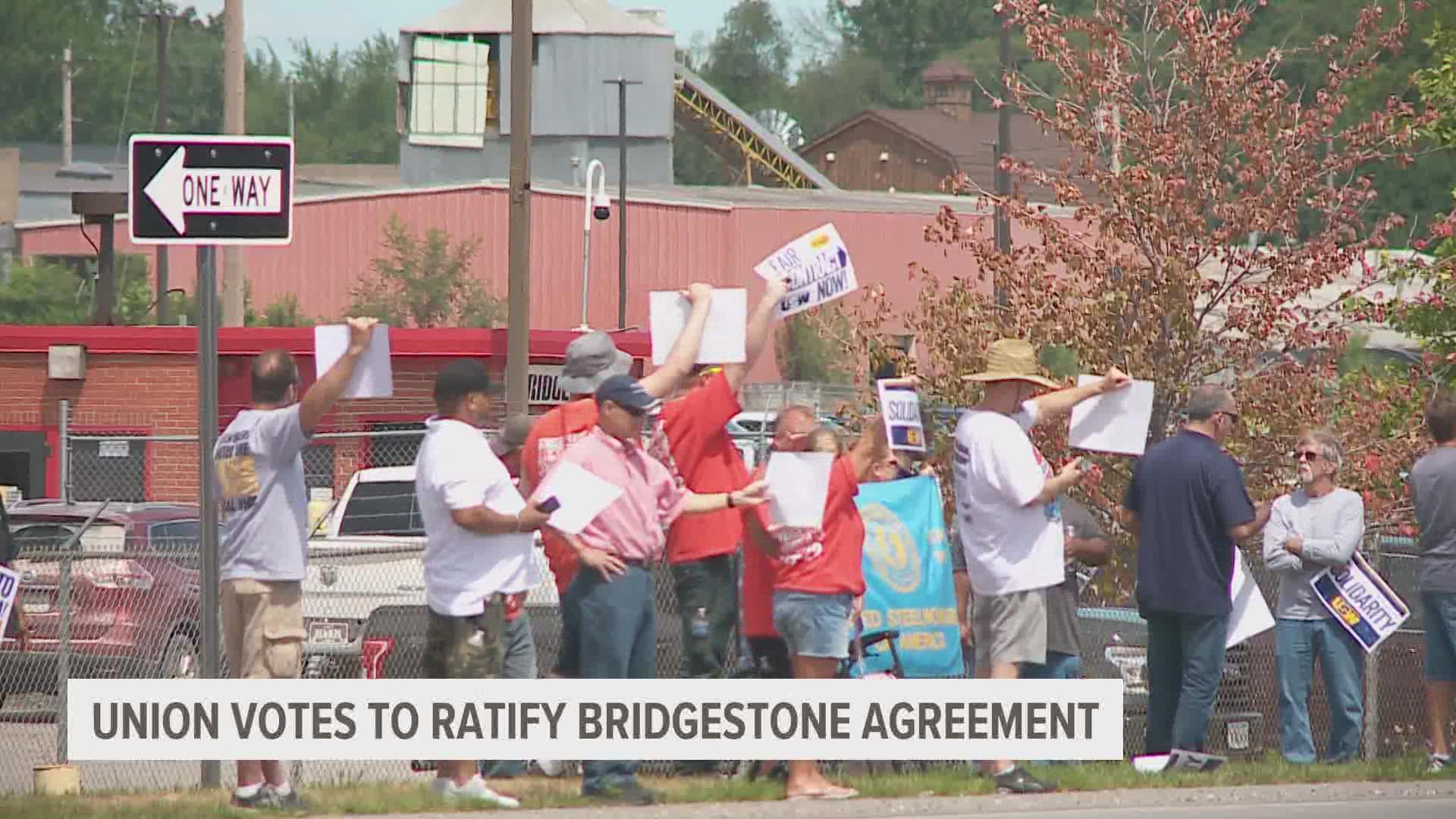 United Steelworkers Union To Vote On Bridgestone Agreement | Weareiowa.com