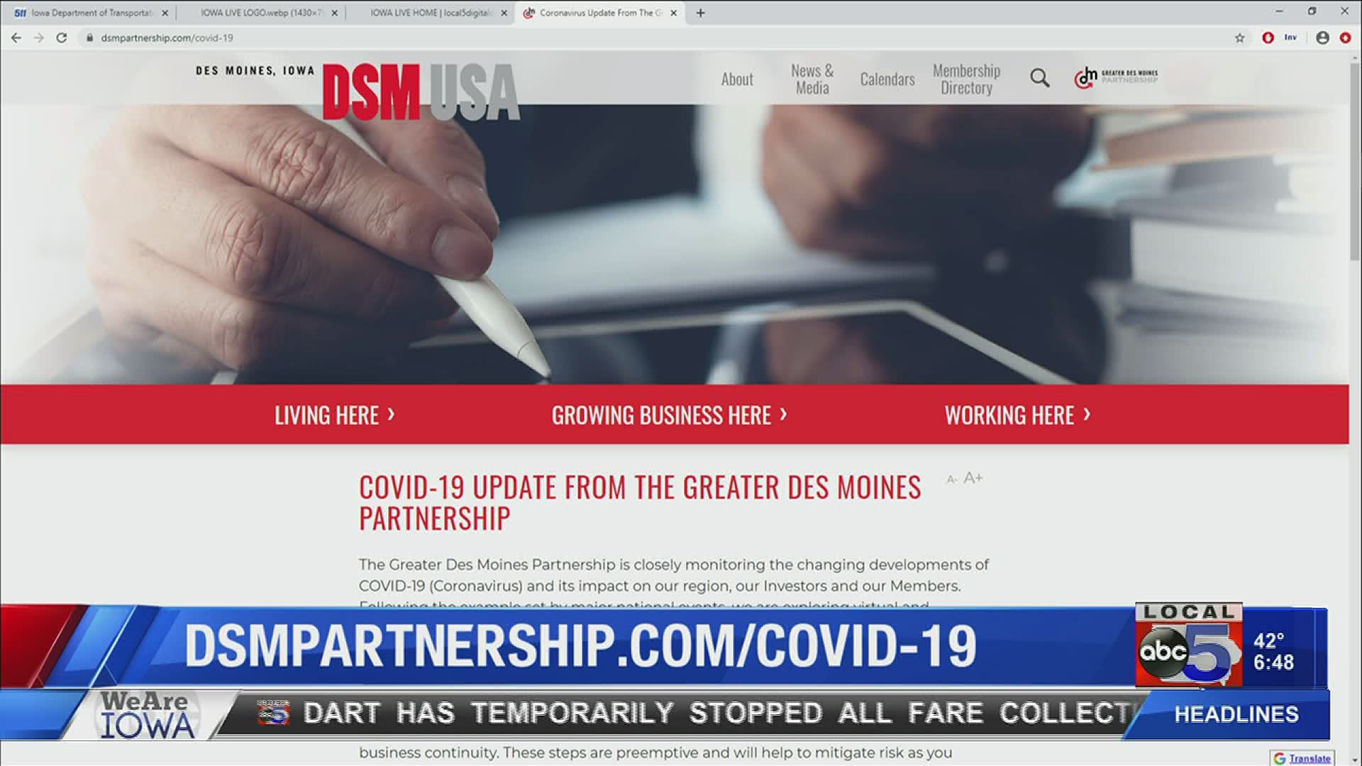 As COVID-19 updates change with increasing speed, The Greater Des Moines Partnership shared their advice for small business owners.