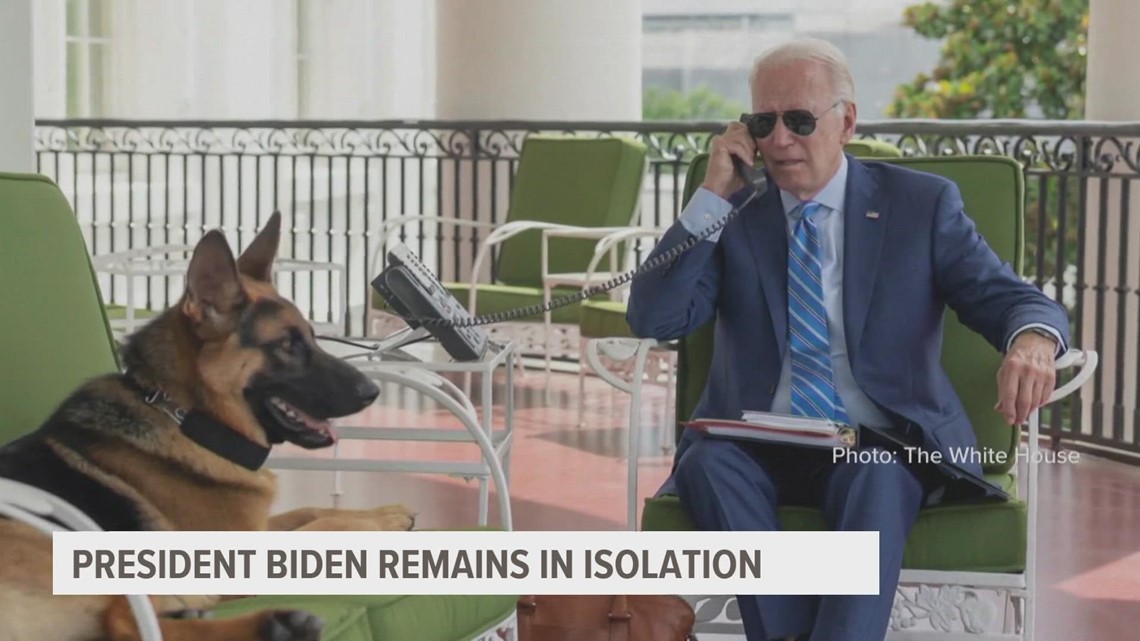 President Biden remains in isolation