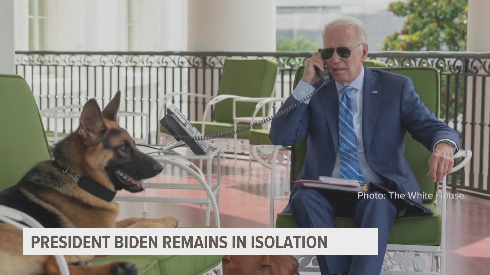 This morning President Biden's COVID-19 symptoms are "almost completely resolved" after testing positive for the BA.5 subvariant.