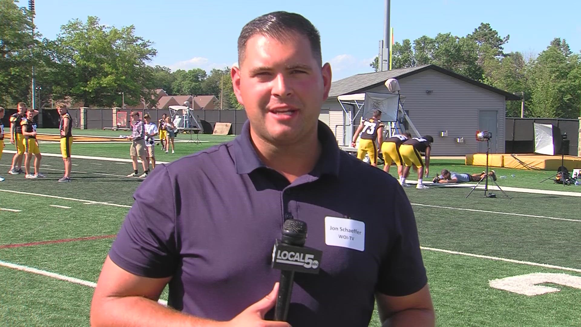Jon Schaeffer gives you a look at all three phases of the game for the Iowa Hawkeyes after a busy media day in Iowa City.