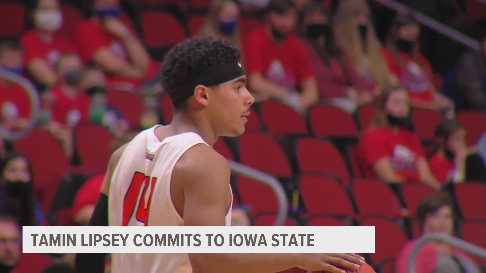 Tamin Lipsey was a top priority for Iowa State Men's Basketball in the Class of 2022. He announced his commitment on Twitter Wednesday evening.