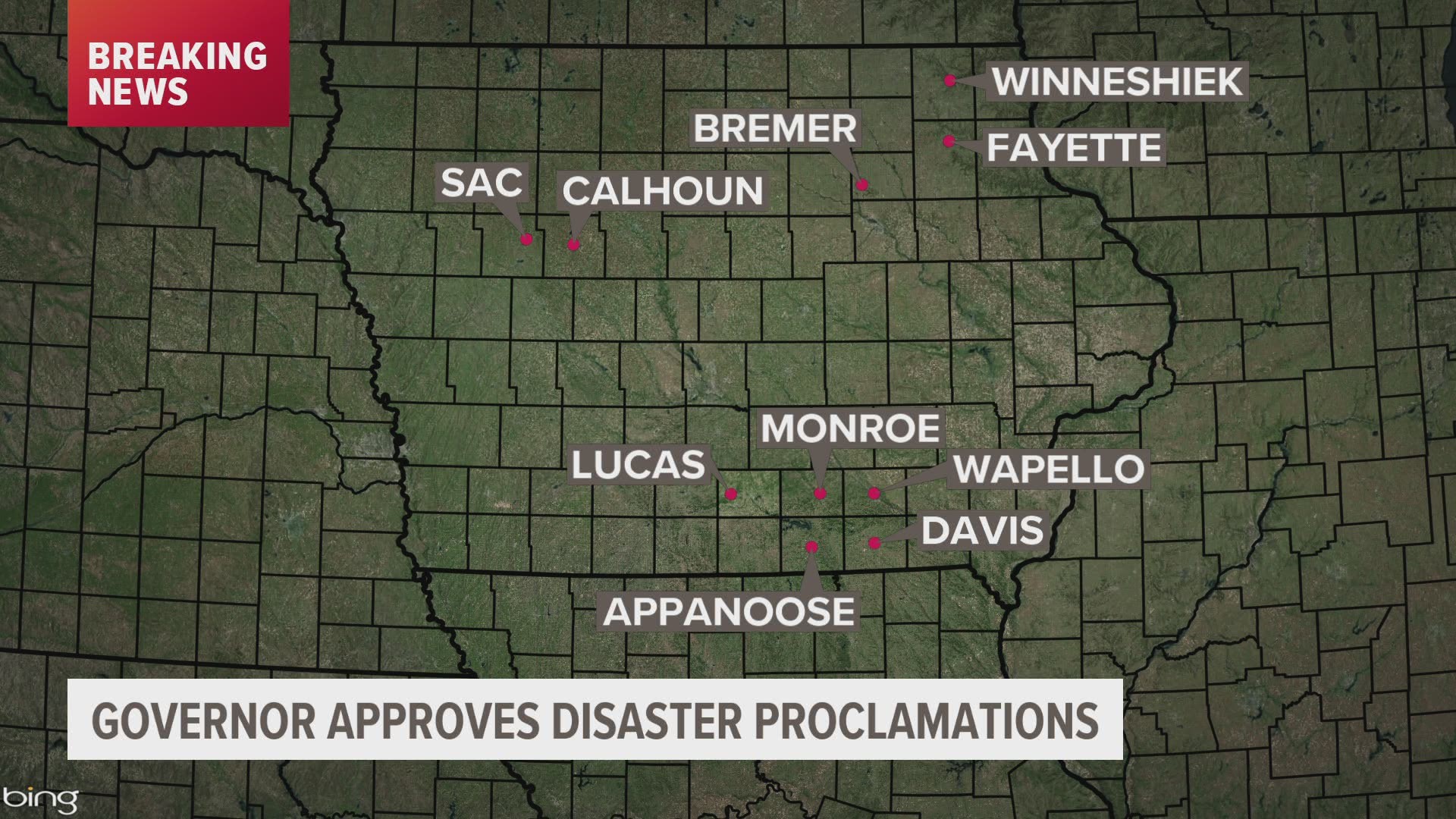 Additional tornadoes may be confirmed over the next couple of weeks as the National Weather Service analyzes satellite data.