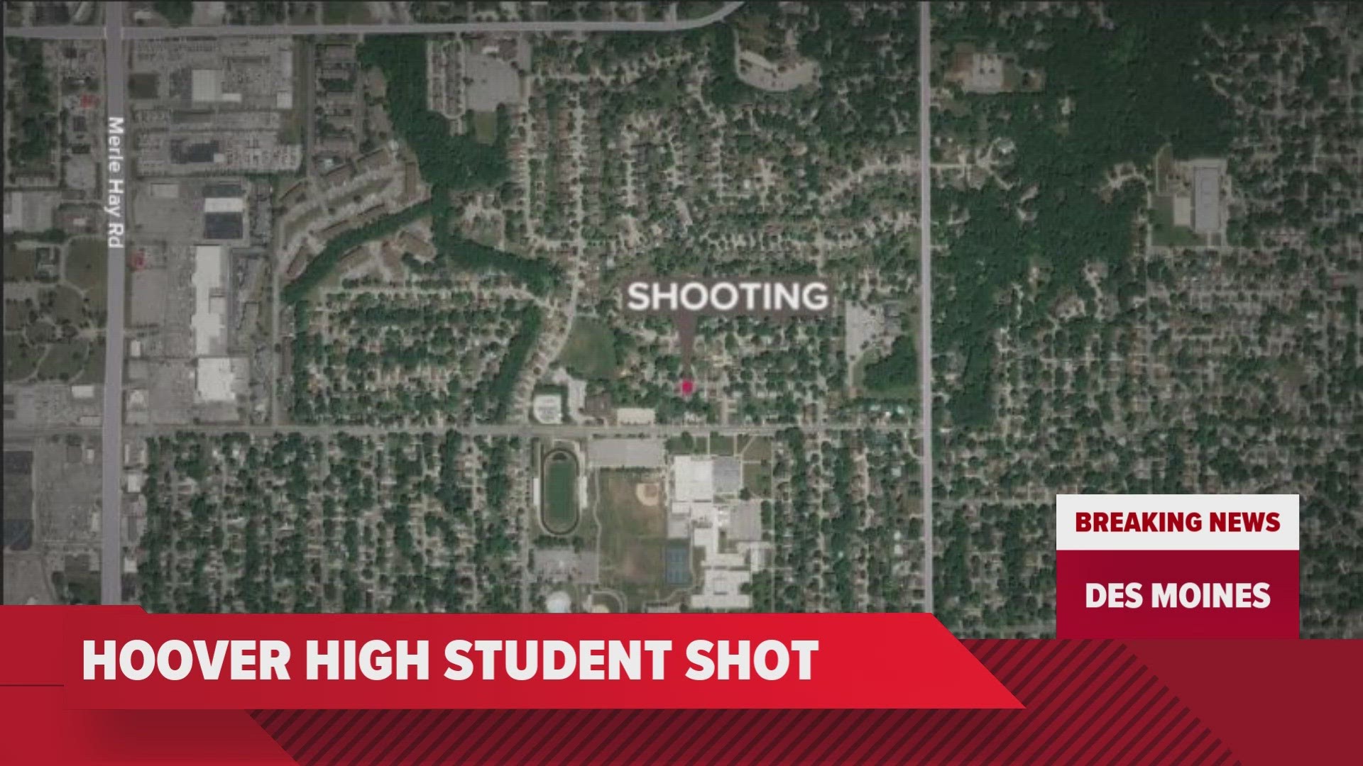 According to a letter to Hoover families obtained by Local 5, the injured minor was a bystander to a shooting near campus.