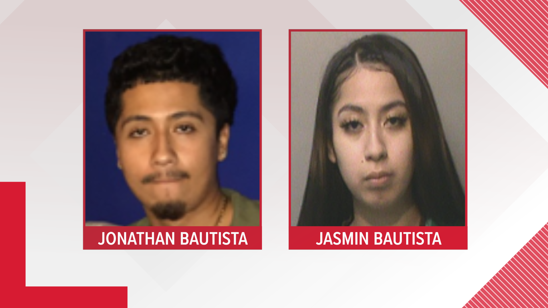 Police believe 18-year-old Jonathan Bautista and 20-year-old Jasmin Bautista could have critical information about the death of Javier Moncada.
