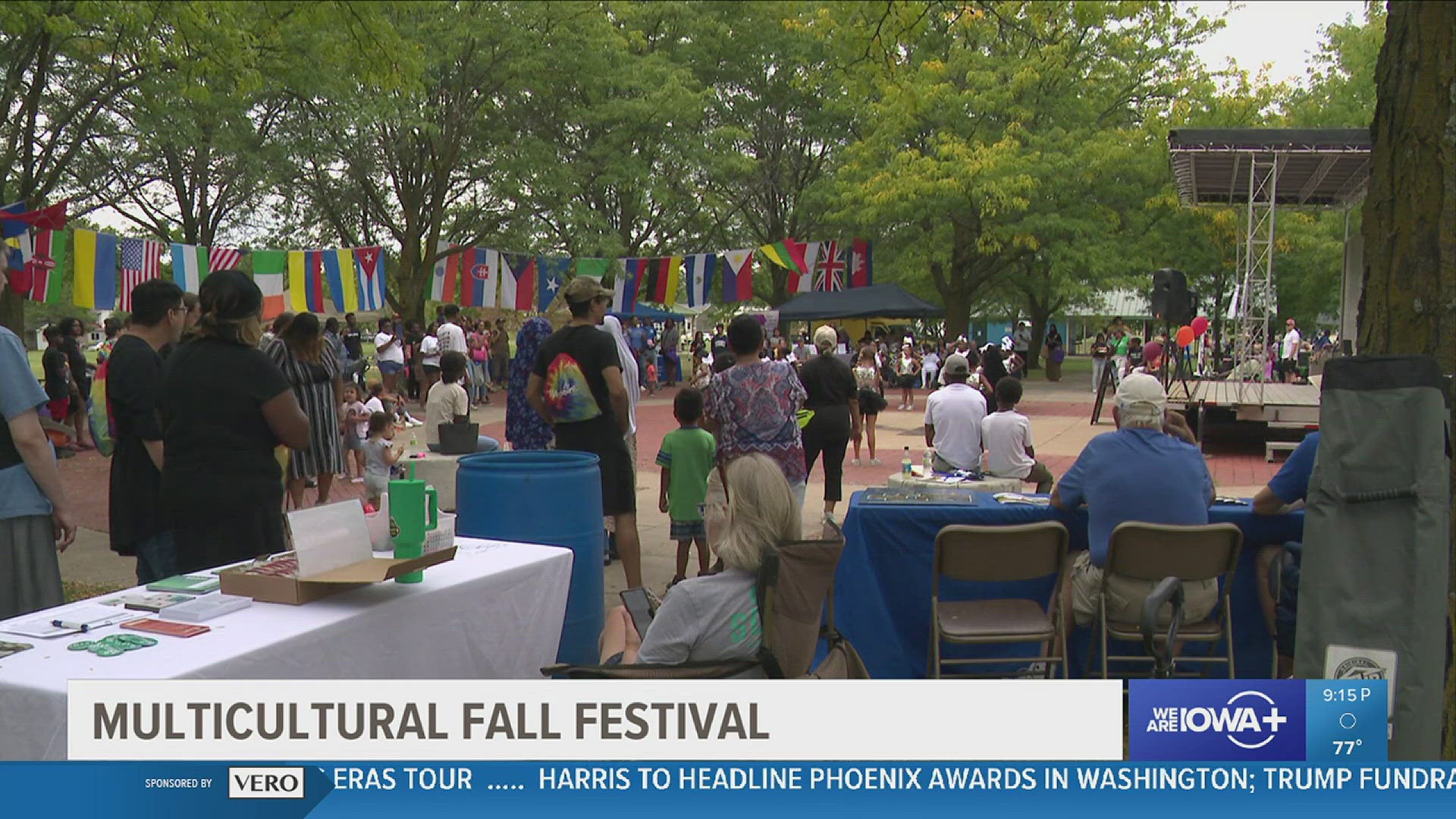 Hosted at the Evelyn K Davis Park, the festivalgoers could enjoy food, games and vendors.