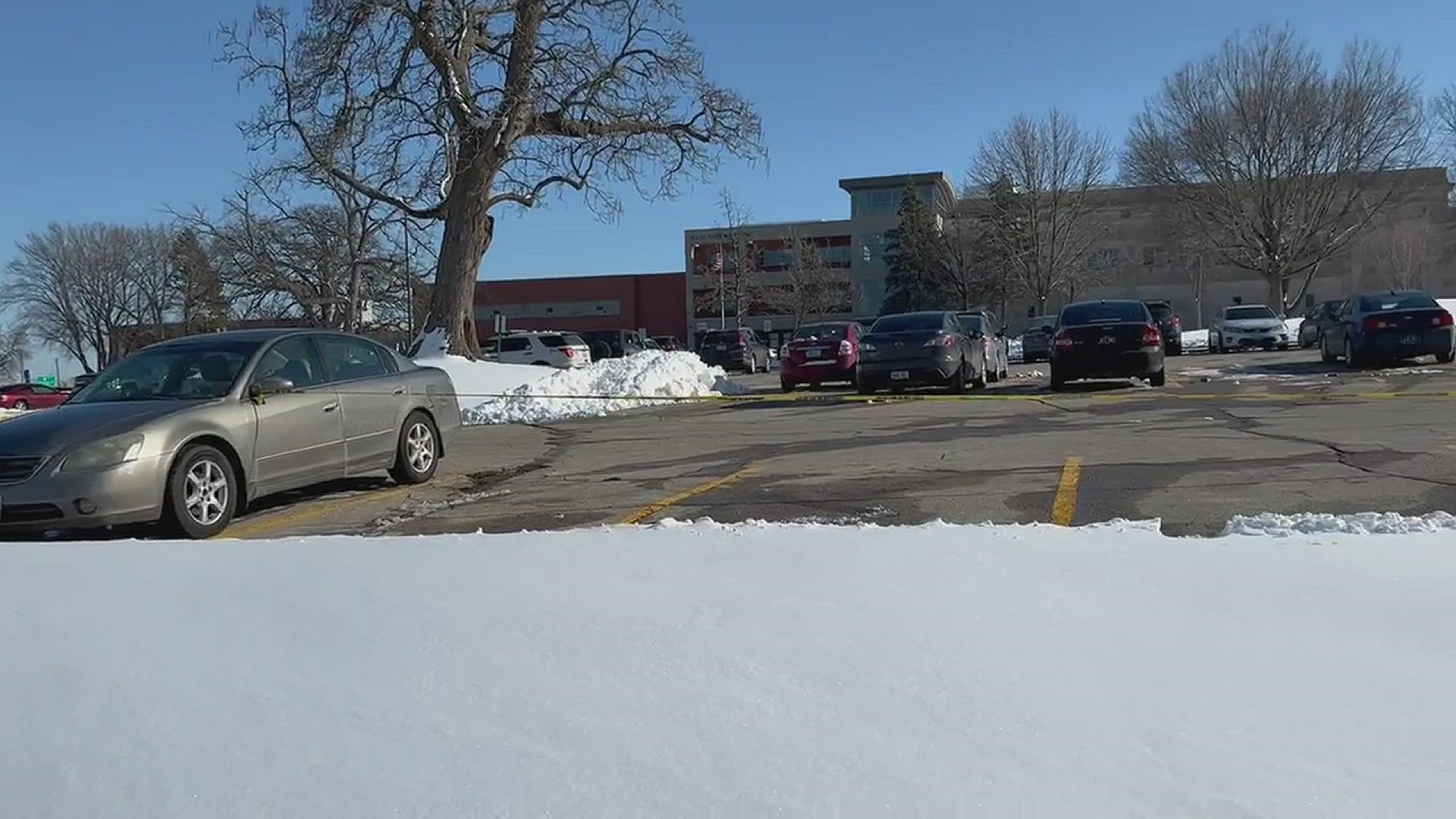 Scene outside Des Moines' East High School after shooting | weareiowa.com