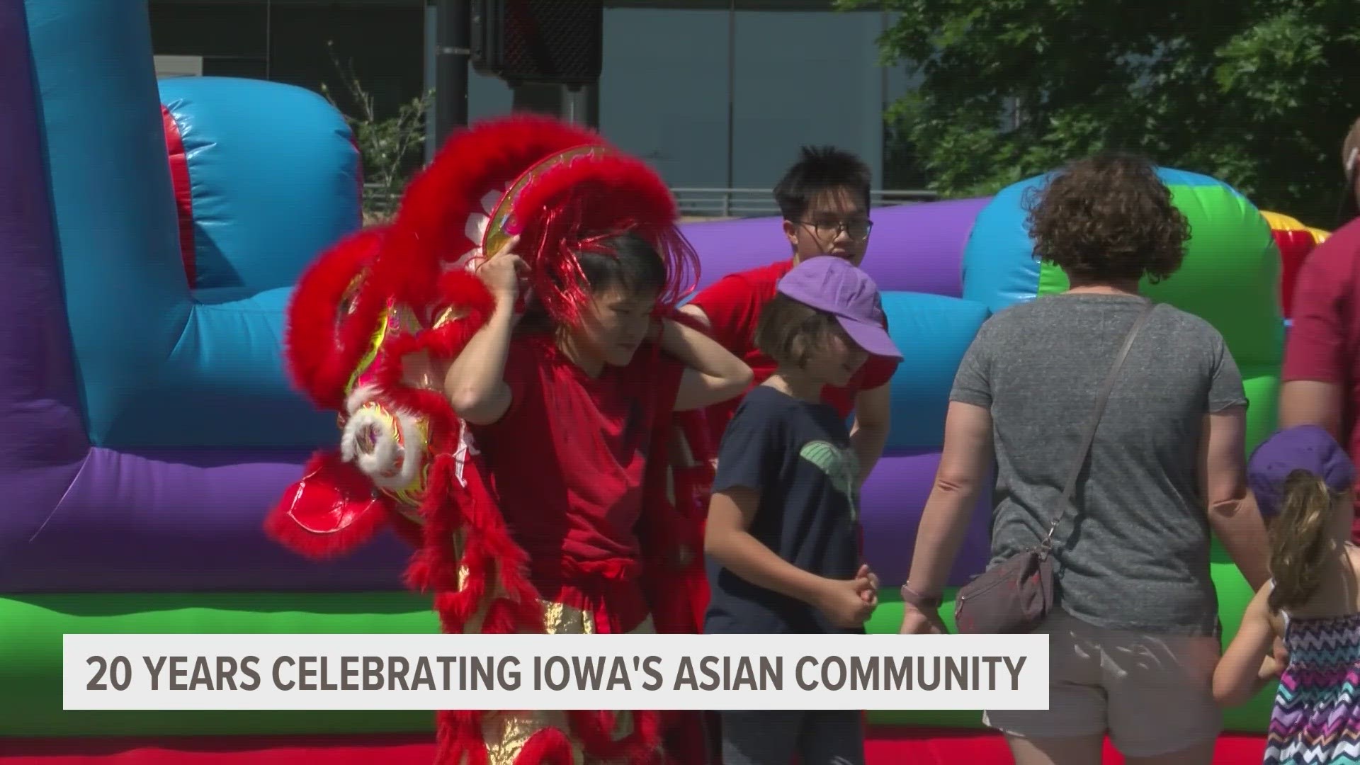The festival, hosted by the Iowa Asian Alliance, is the largest Asian-American event in Iowa.