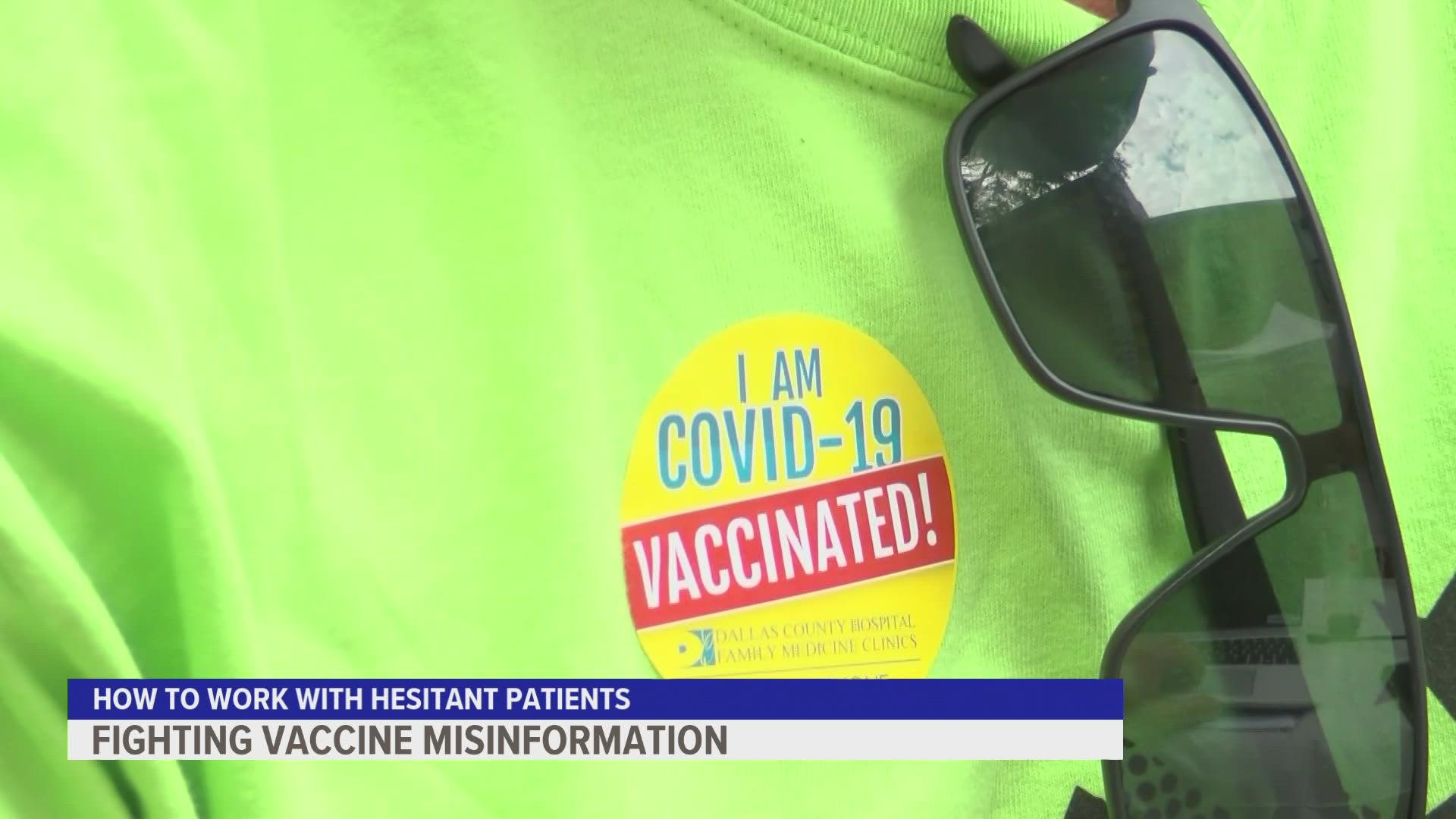 Perry's Latino Festival gave attendees a chance to get their COVID vaccine—and talk to doctors one-on-one if they had concerns about the shot.