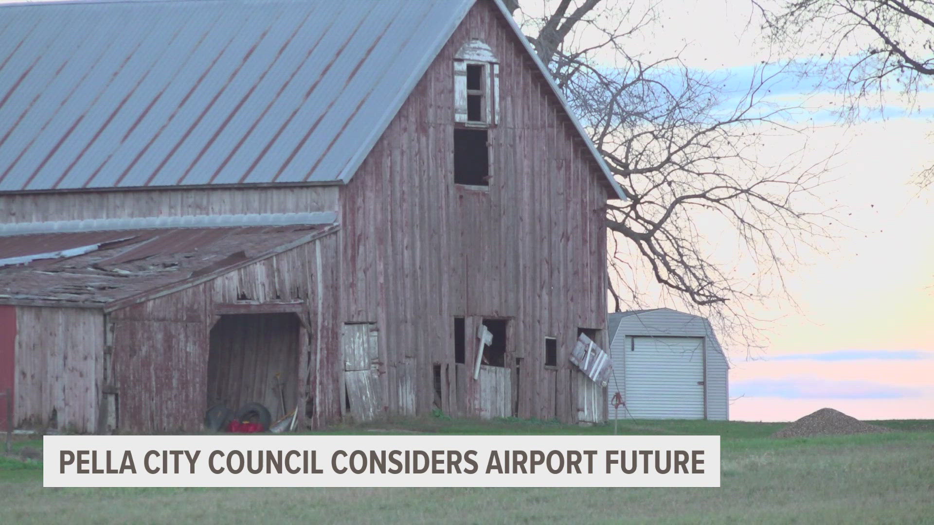 The Pella City Council says it will reach a decision when it meets Dec. 3.