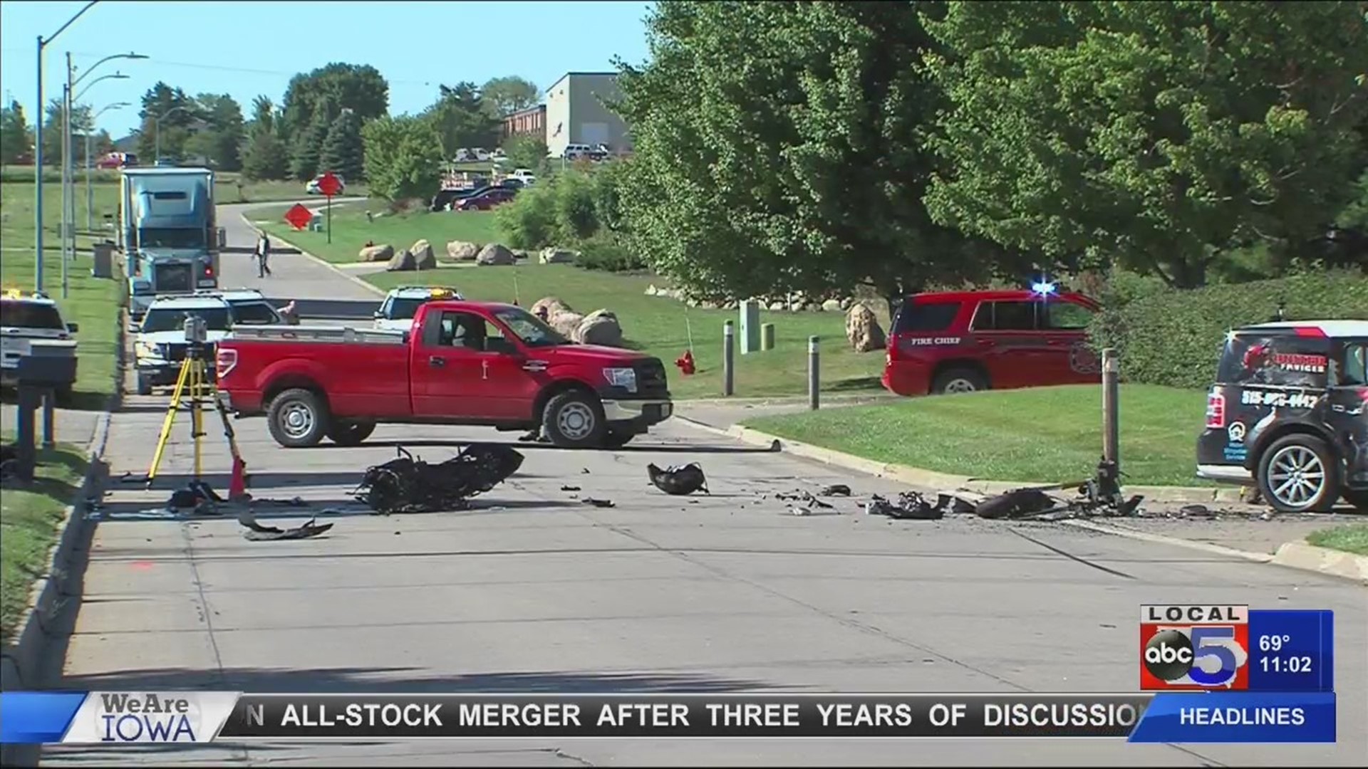 25yearold man involved in Grimes motorcycle vs. car crash dies