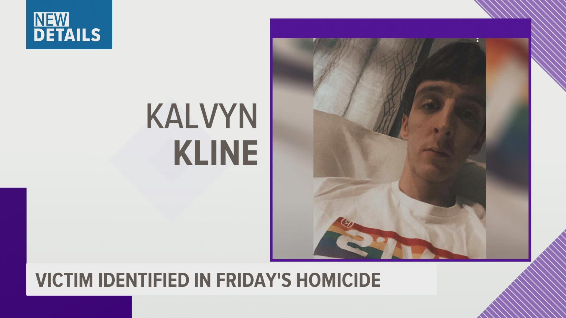 21-year-old Des Moines resident Kalvyn Roy Kline was killed in the city's ninth homicide of the year.
