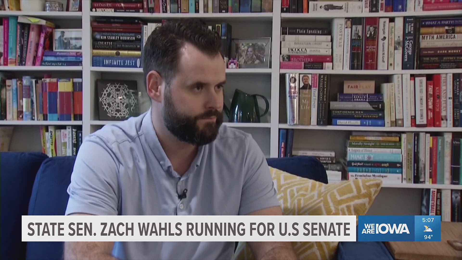 "Zach is running to bring a new generation of leadership to the U.S. Senate," Wahls' campaign website states. 