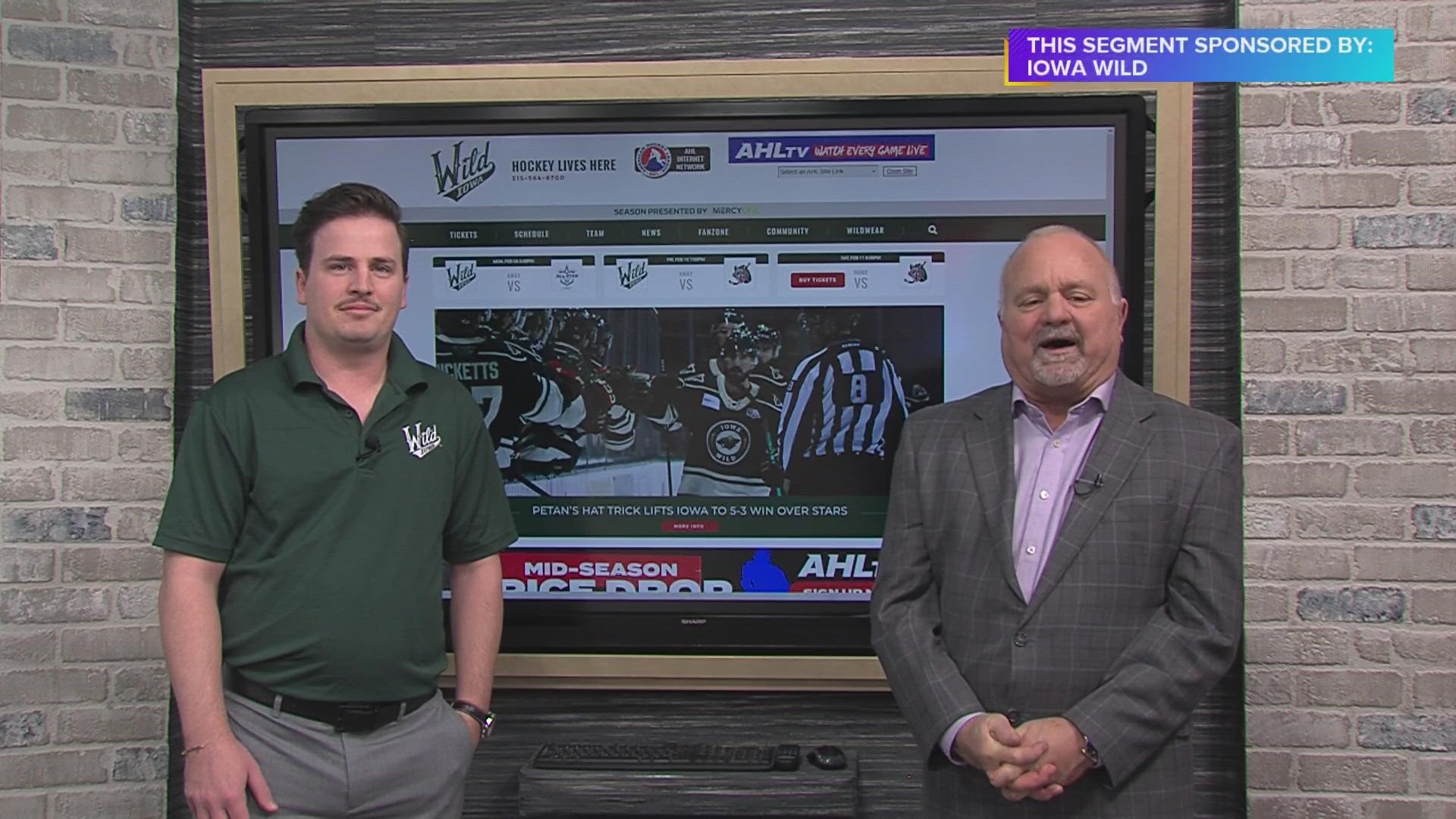 Alec is here to talk about the upcoming events that the Iowa Wild is planning | Paid Content