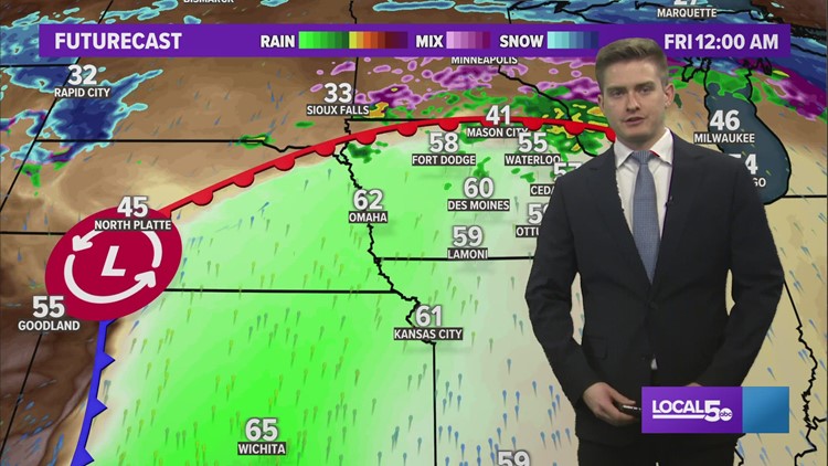 LOCAL 5 FORECAST: Chilly today, but spring warmth & storms are ahead