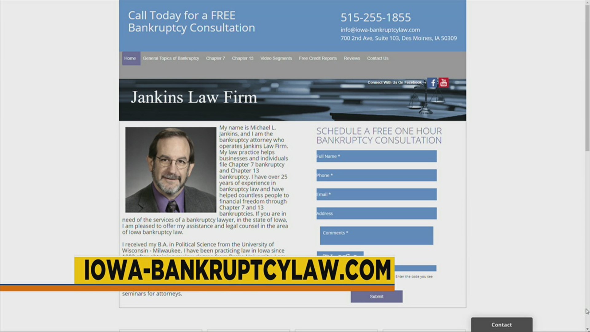 Jankins Law Firm - Dealing with Bankruptcy