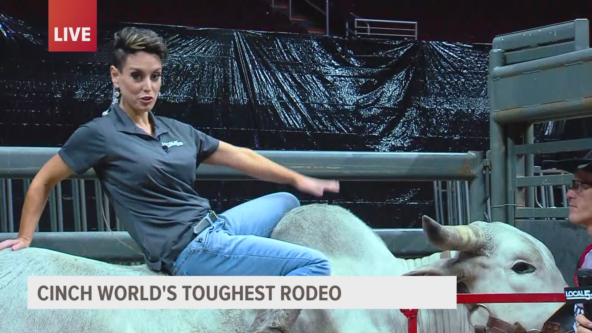 Cinch World's Toughest Rodeo is back at Wells Fargo Arena with two shows on Saturday