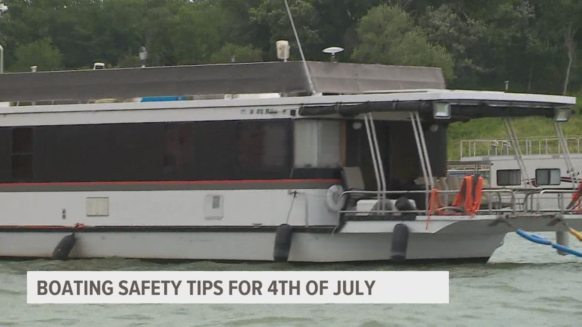 Local 5 met with local law enforcement officers to discuss how people can stay safe on the water this holiday weekend.