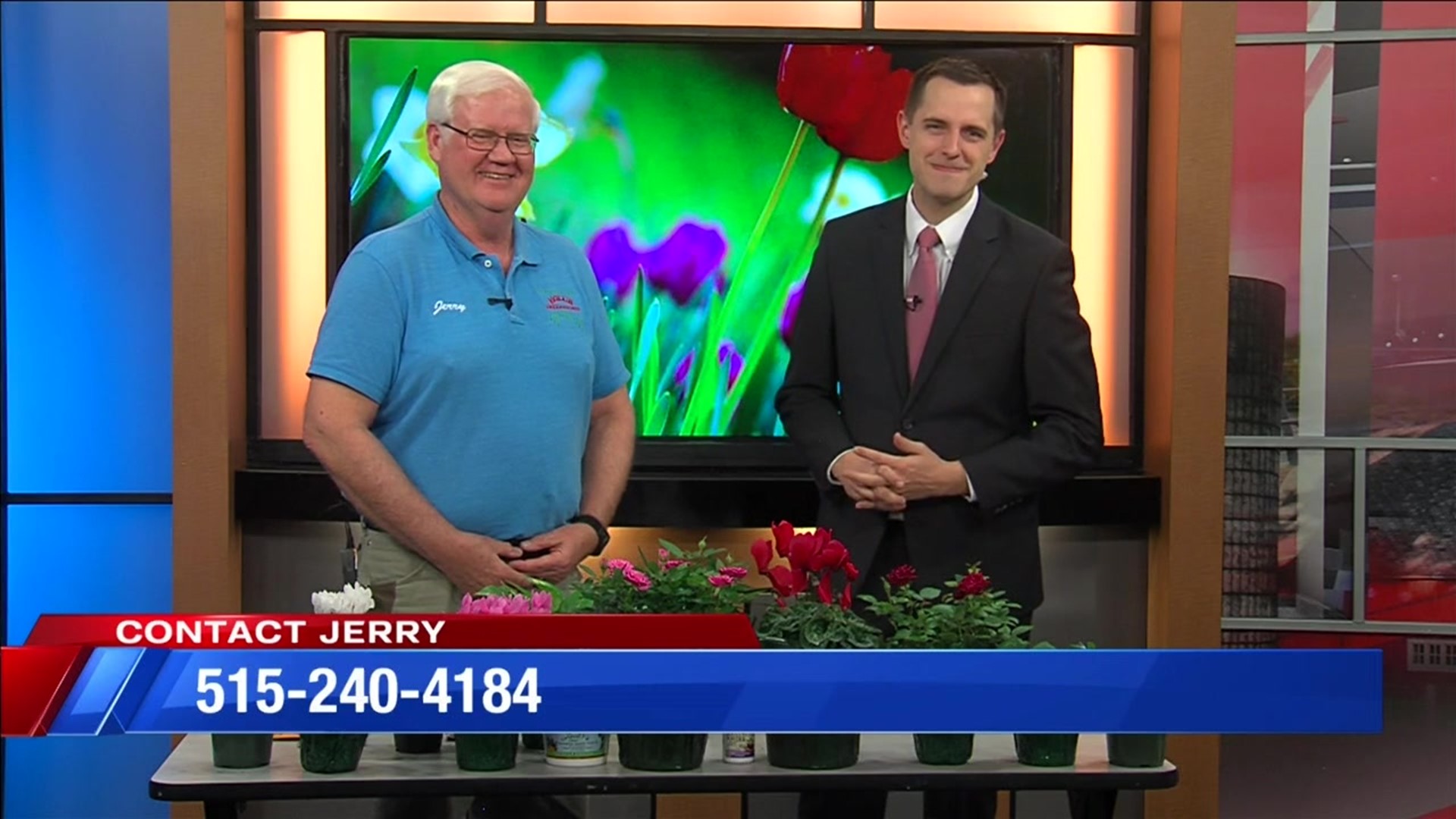 Jerry Holub with Holub Greenhouses