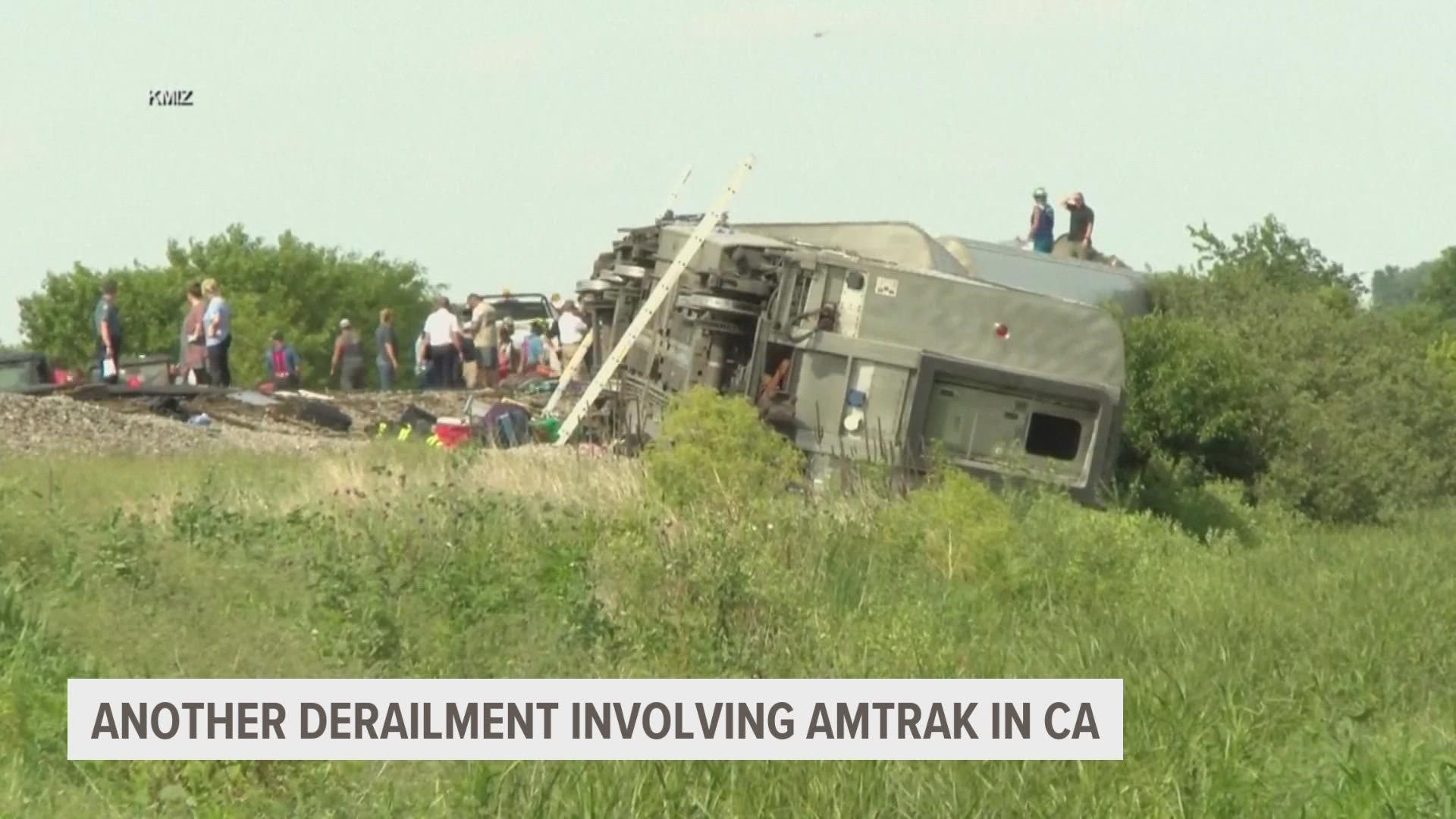 One person inside the dump truck and two people on the train were killed, a Missouri Highway Patrol spokesman said in a press conference.